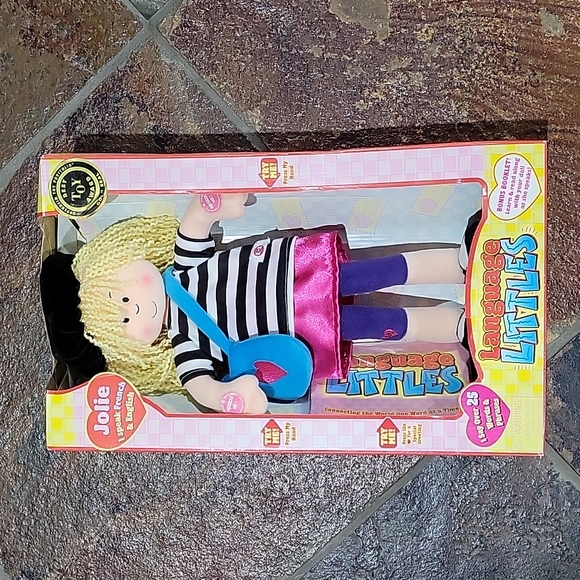 Other - Vintage Language Littles speaking doll plush
JOLIE